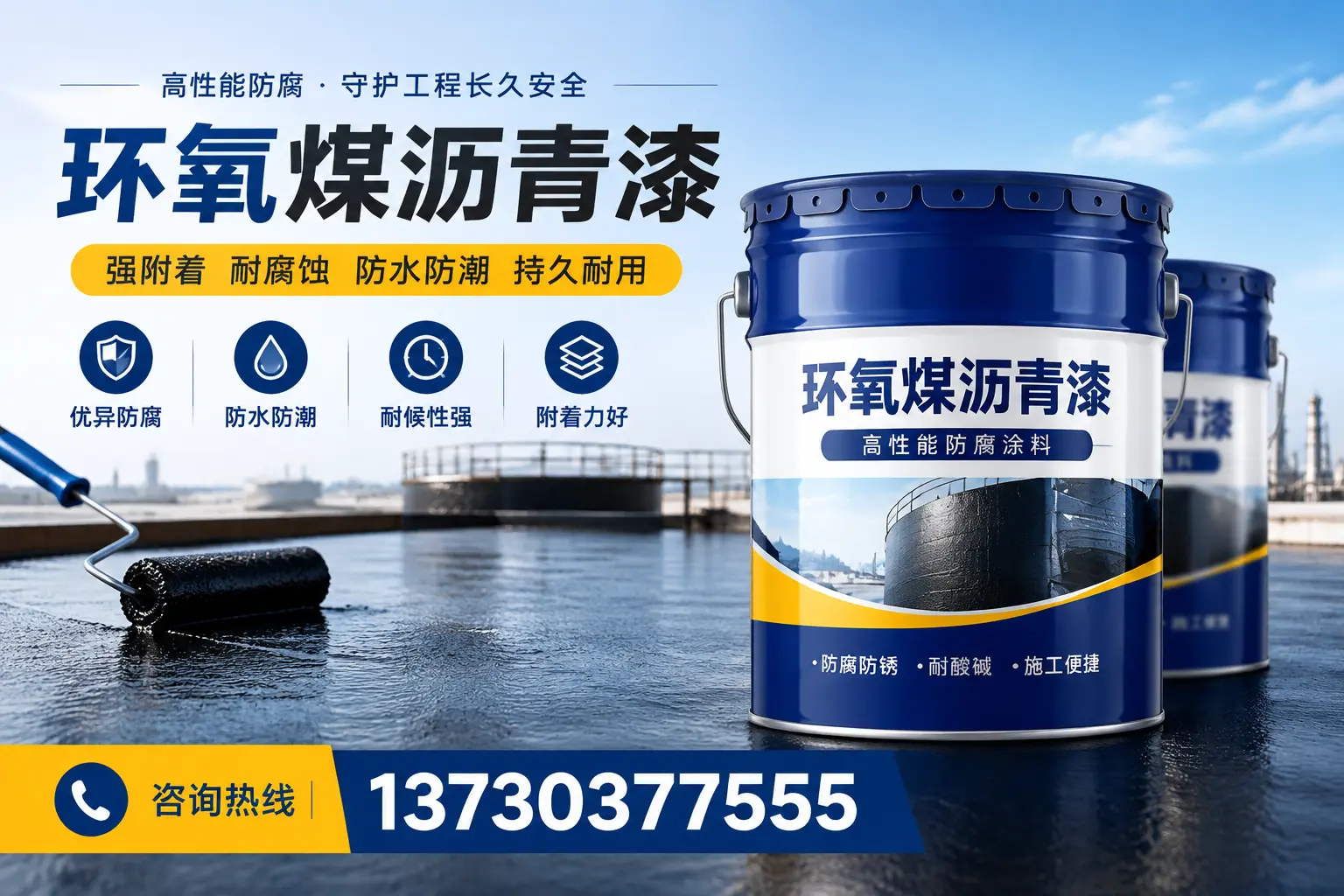 如何判断环氧煤沥青漆的质量?沁源消费者指南