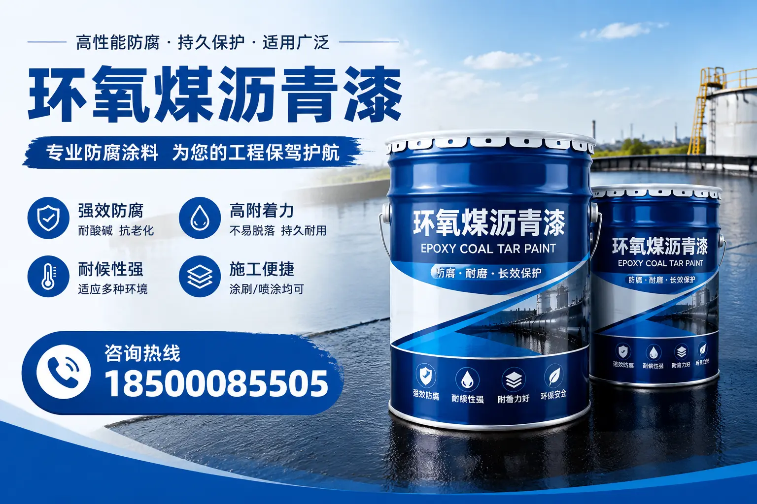 环氧煤沥青漆与其他漆类的比较，沁源用户的选择依据